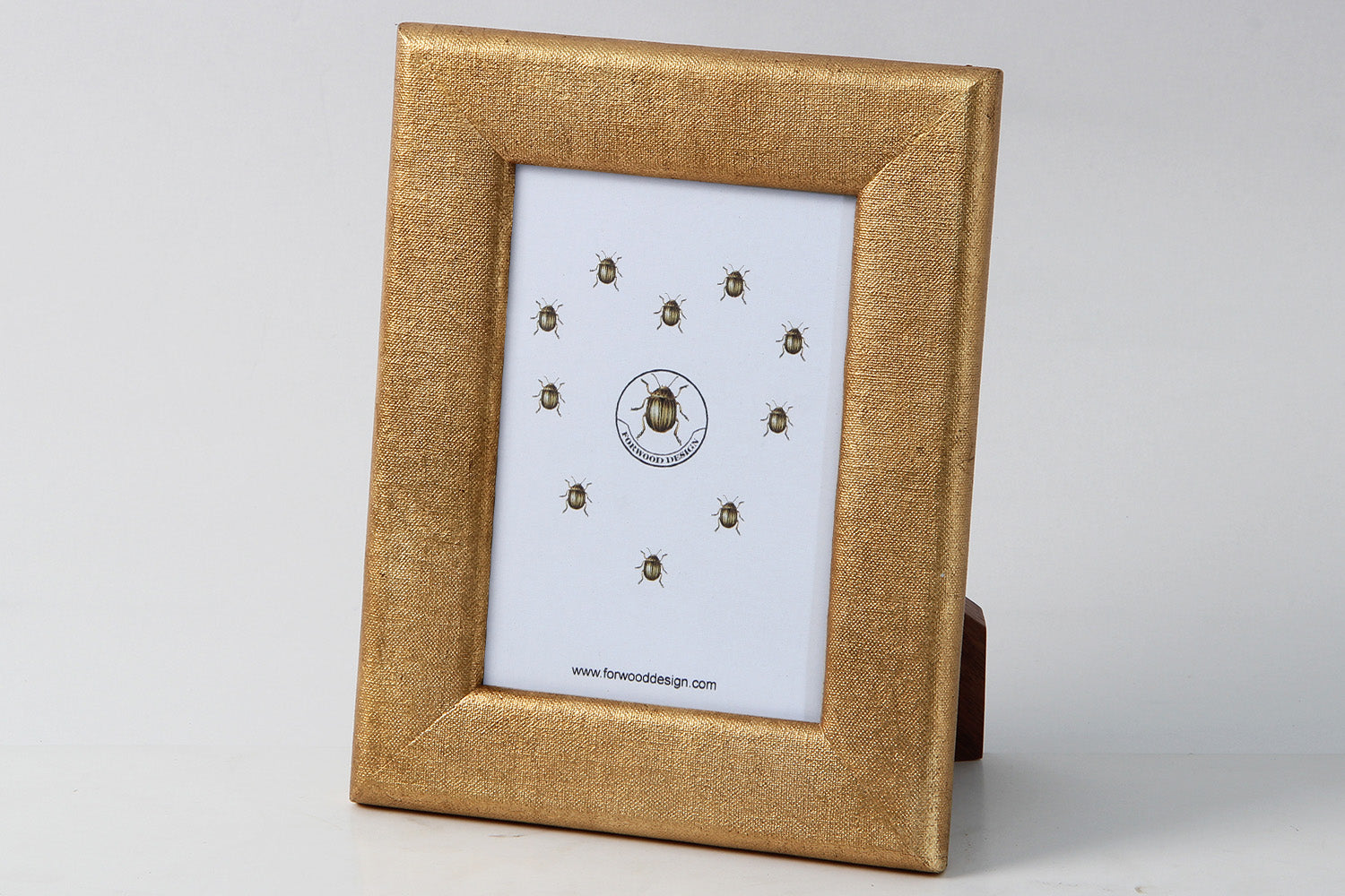 7x5 photo frame gorgeous Gold linen 7x5 photo frame