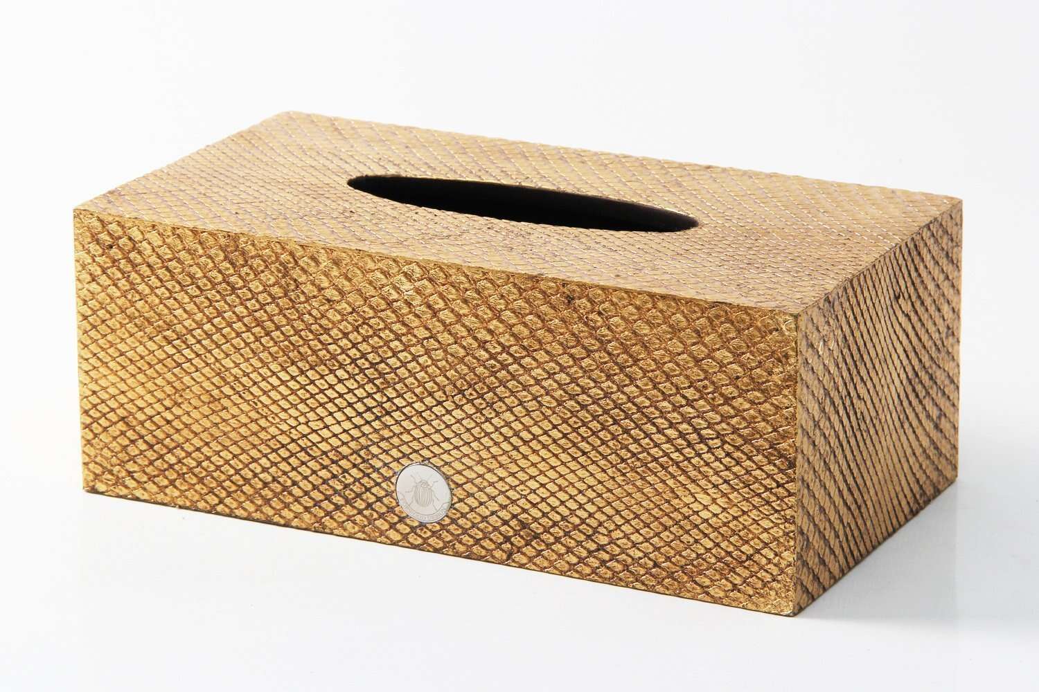 Tissue holder unique gold tissue box holder