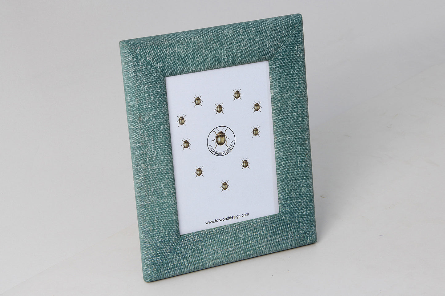 photo frame Forwood Design linen 7x5 Teal photo frame