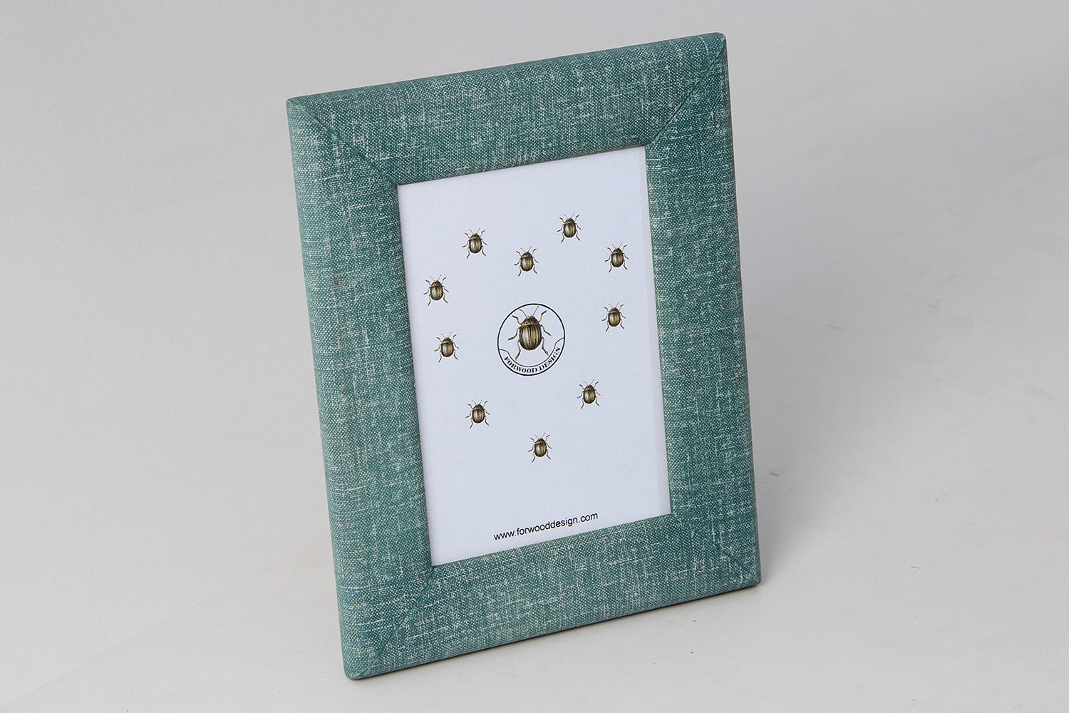 photo frame Forwood Design linen 7x5 Teal photo frame