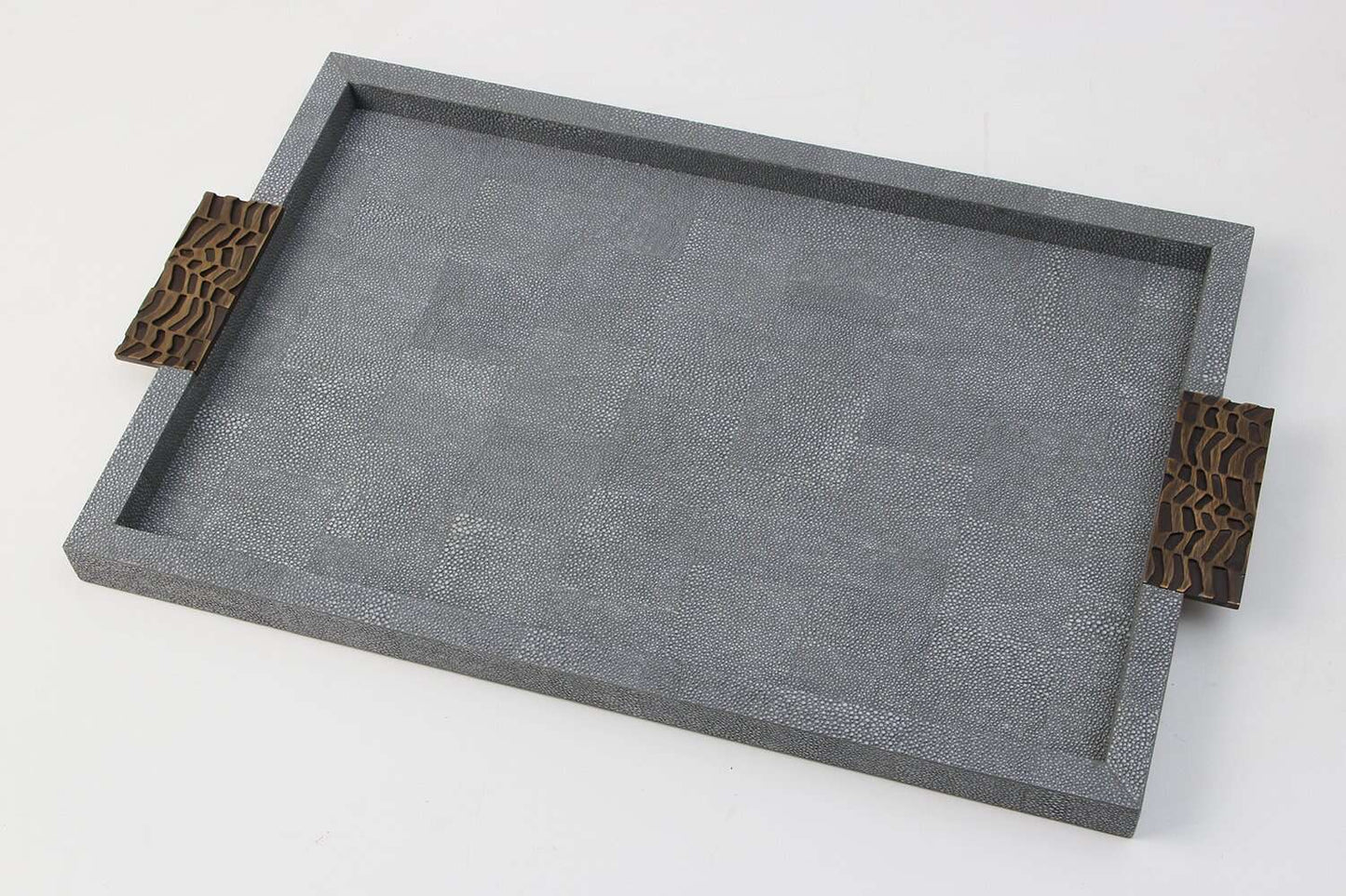 Drinks tray luxury drinks tray shagreen drinks tray