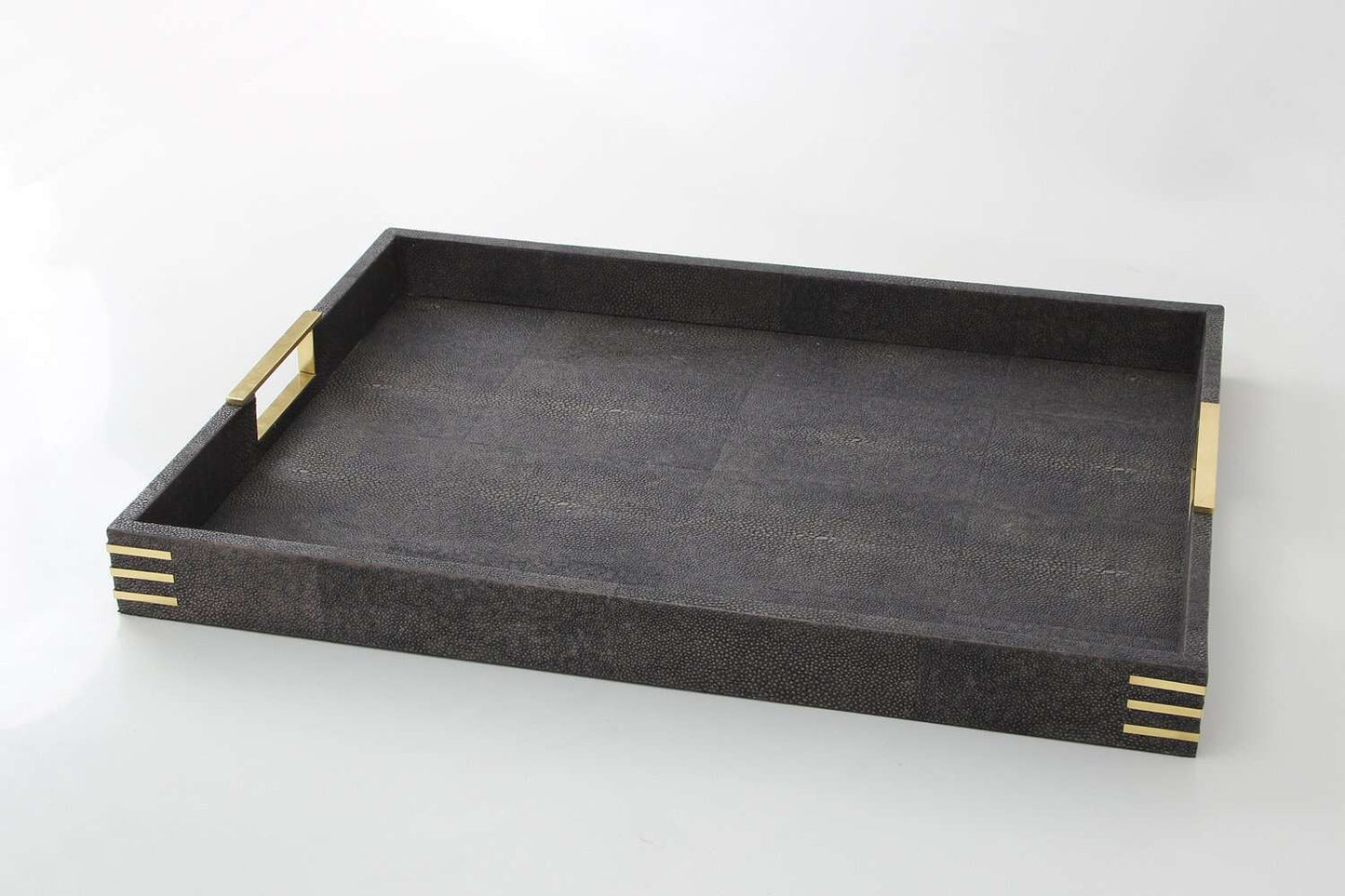 Serving tray shagreen serving tray drinks tray 