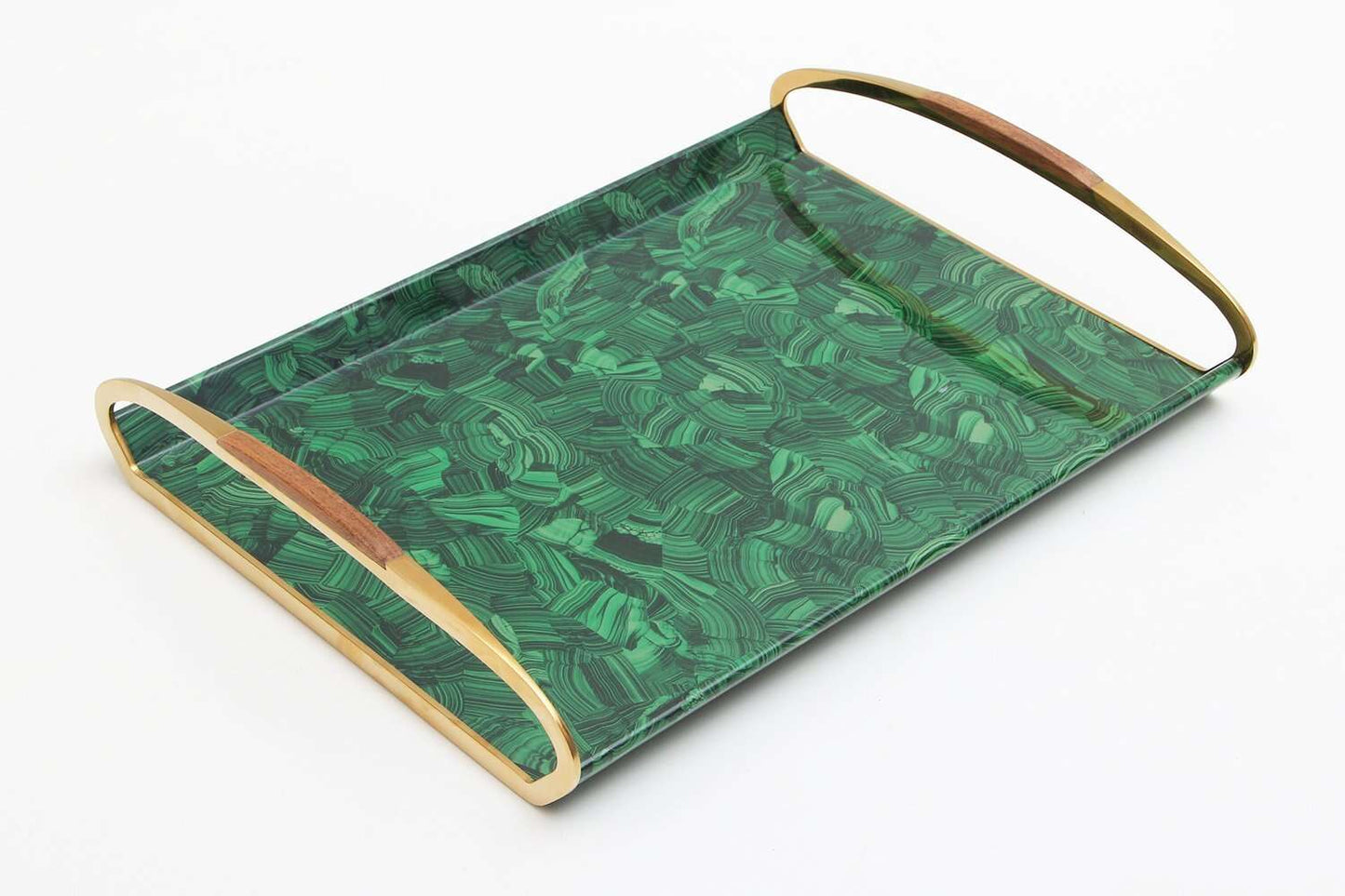 Serving tray Malachite serving tray Drinks tray