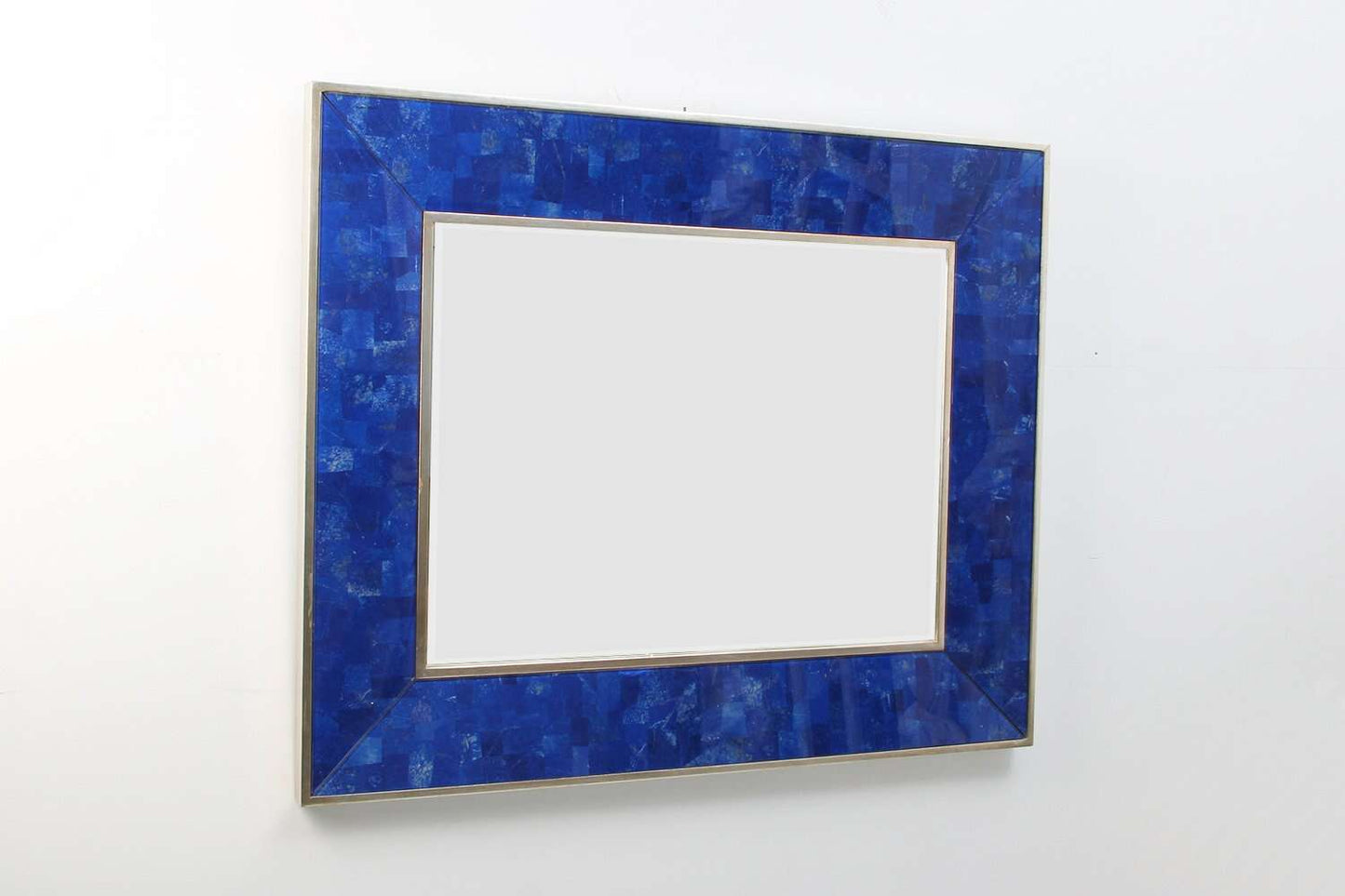 Wall mirror Lapis lazuli wall mirror