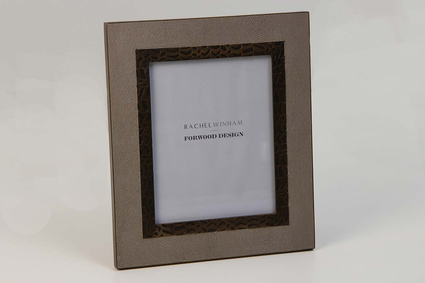 Photo frame modern Dune Shagreen 10x8 photo frame