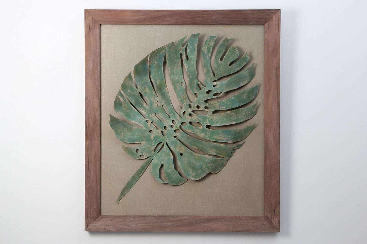 Wall art Forwood Design metal wall art leaf wall art