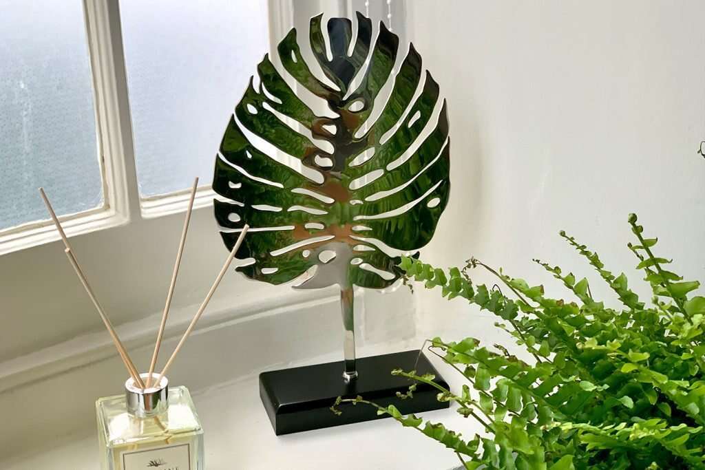 Stainless Steel Leaf Sculpture