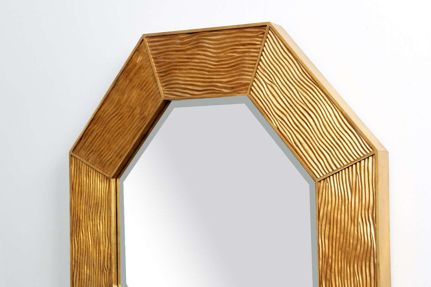 Wall mirror unique gold wall mirror