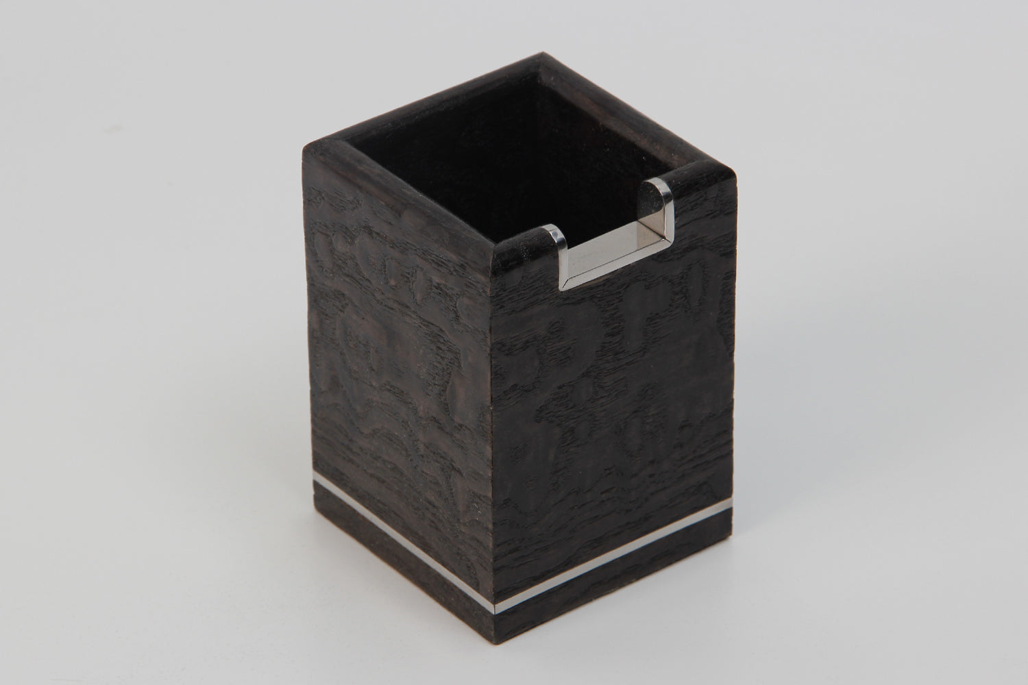 Pen pot unique black Forwood Design pen pot
