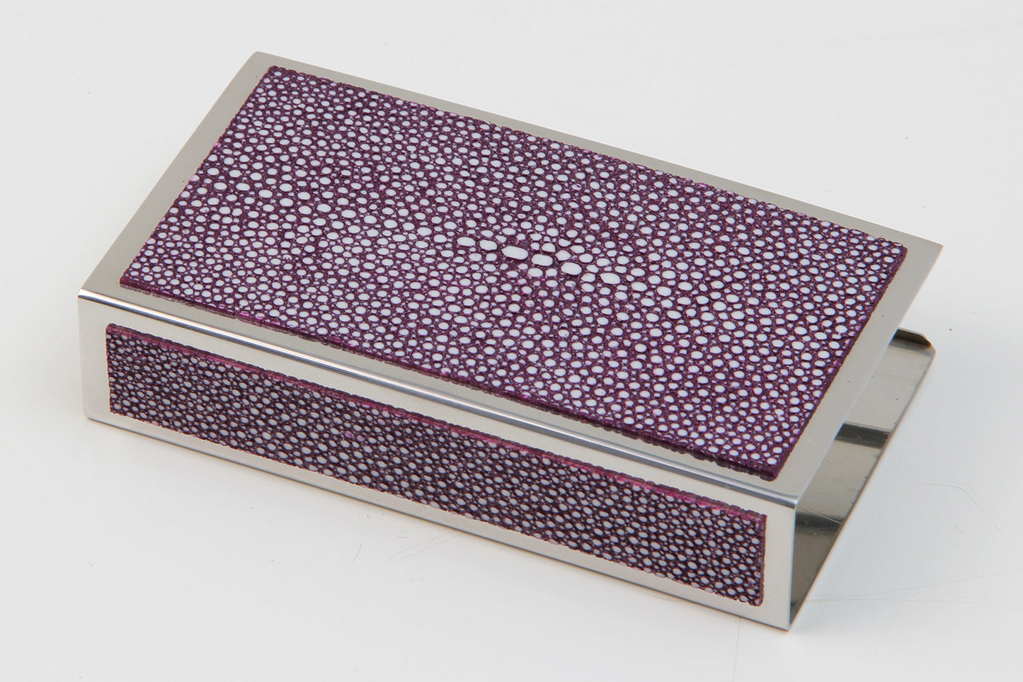 match box holder Purple matchbox cover