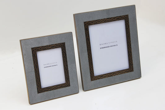 Shagreen Picture frames by Rachel Winham
