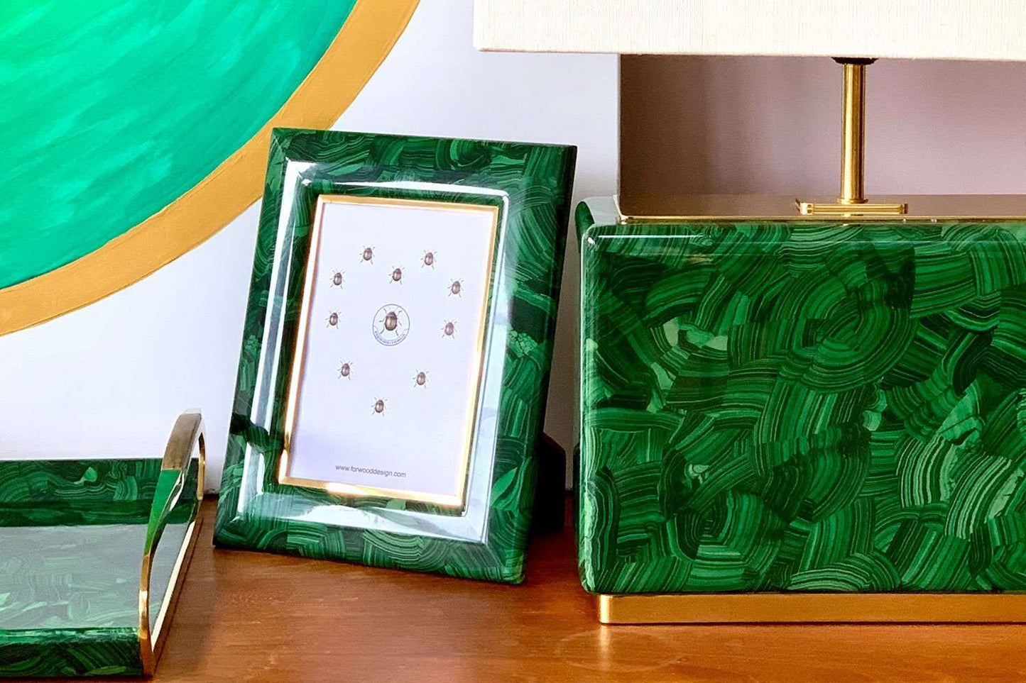 7x5 Photo frame Unique Malachite photo frame