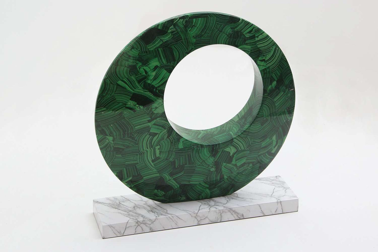 Malachite sculpture art Malachite abstract sculpture