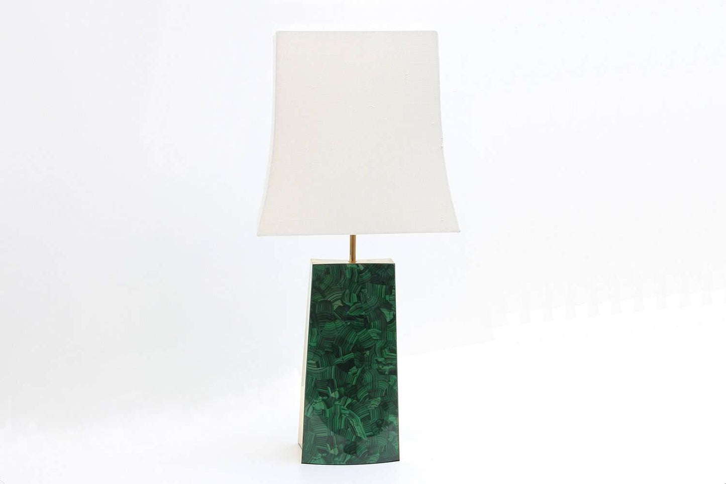 Table lamp Malachite Brass table lamp