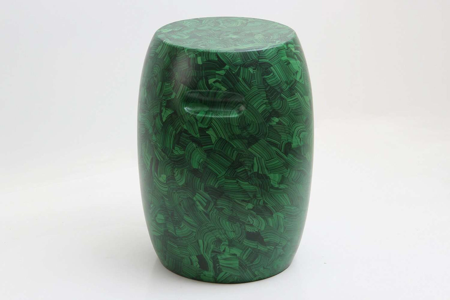 Stool Malachite stool unique green stool