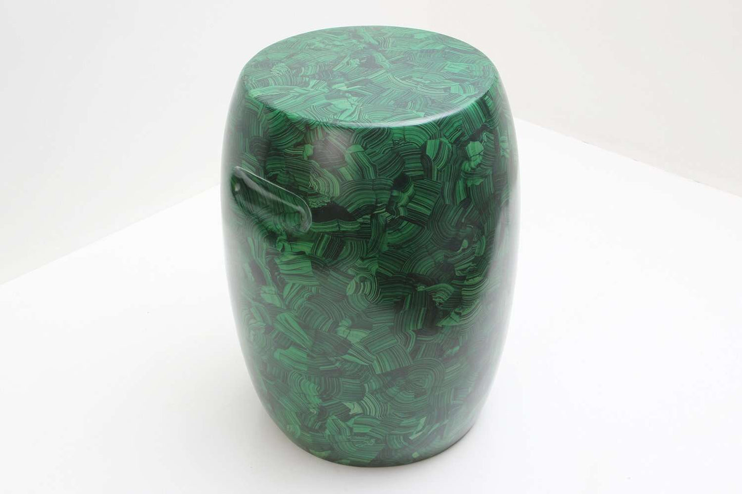 Stool Malachite stool Unique stool