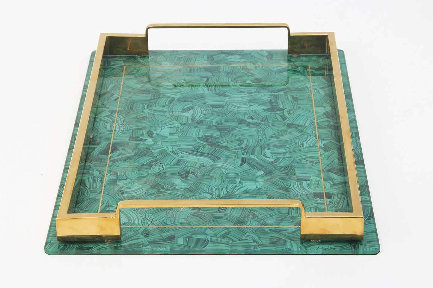 luxury malachite drinks tray unique serving tray