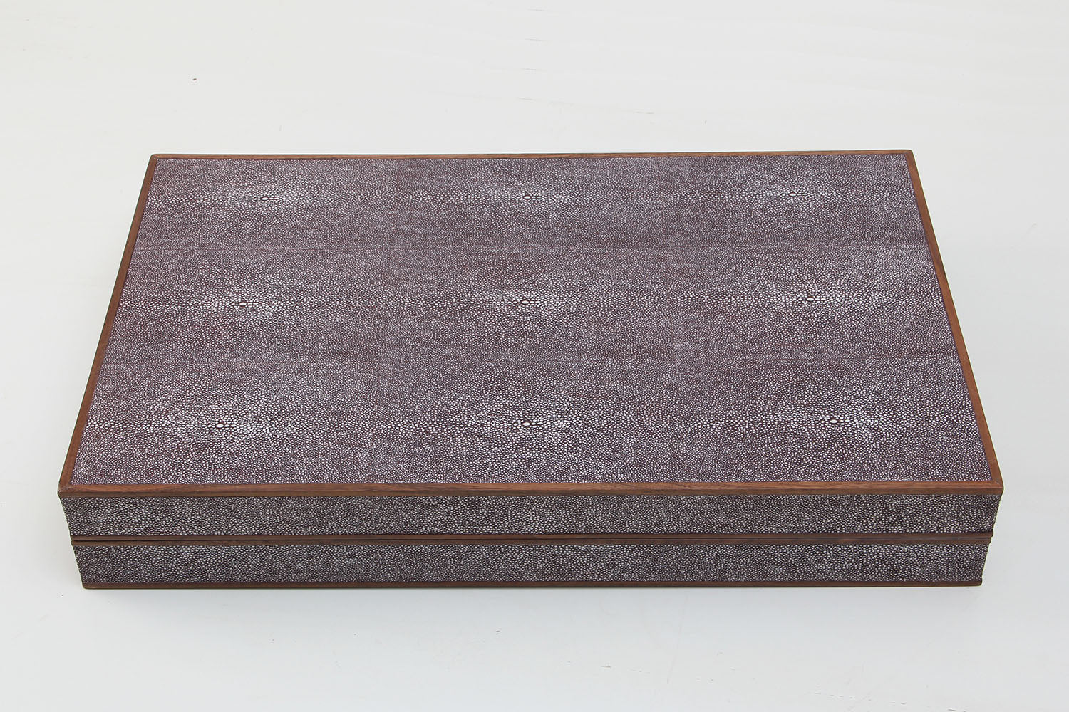 backgammon board Shagreen Forwood Design backgammon board 