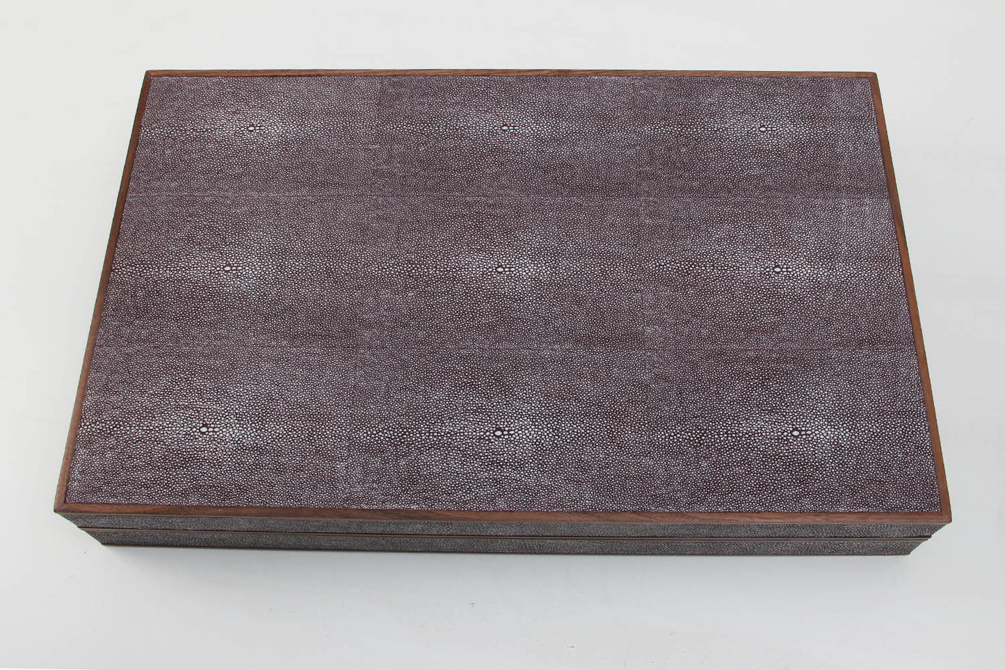 backgammon board mulberry shagreen  backgammon board