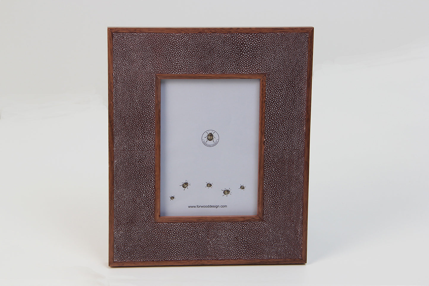 Gorgeous 7 x 5 photo frame Mulberry shagreen 7 x 5 photo frame