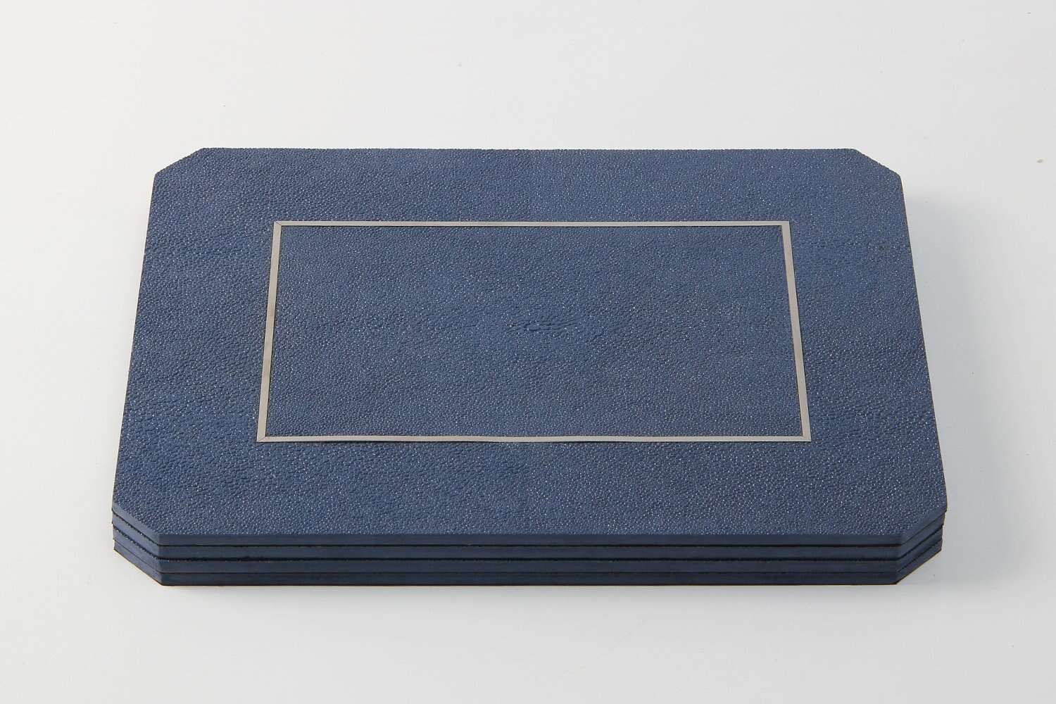 Place mats Unique Blue Shagreen Placemats