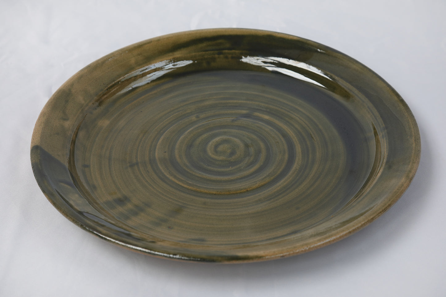 A Forwood Design Persian-Green-Serving-platter Display plate