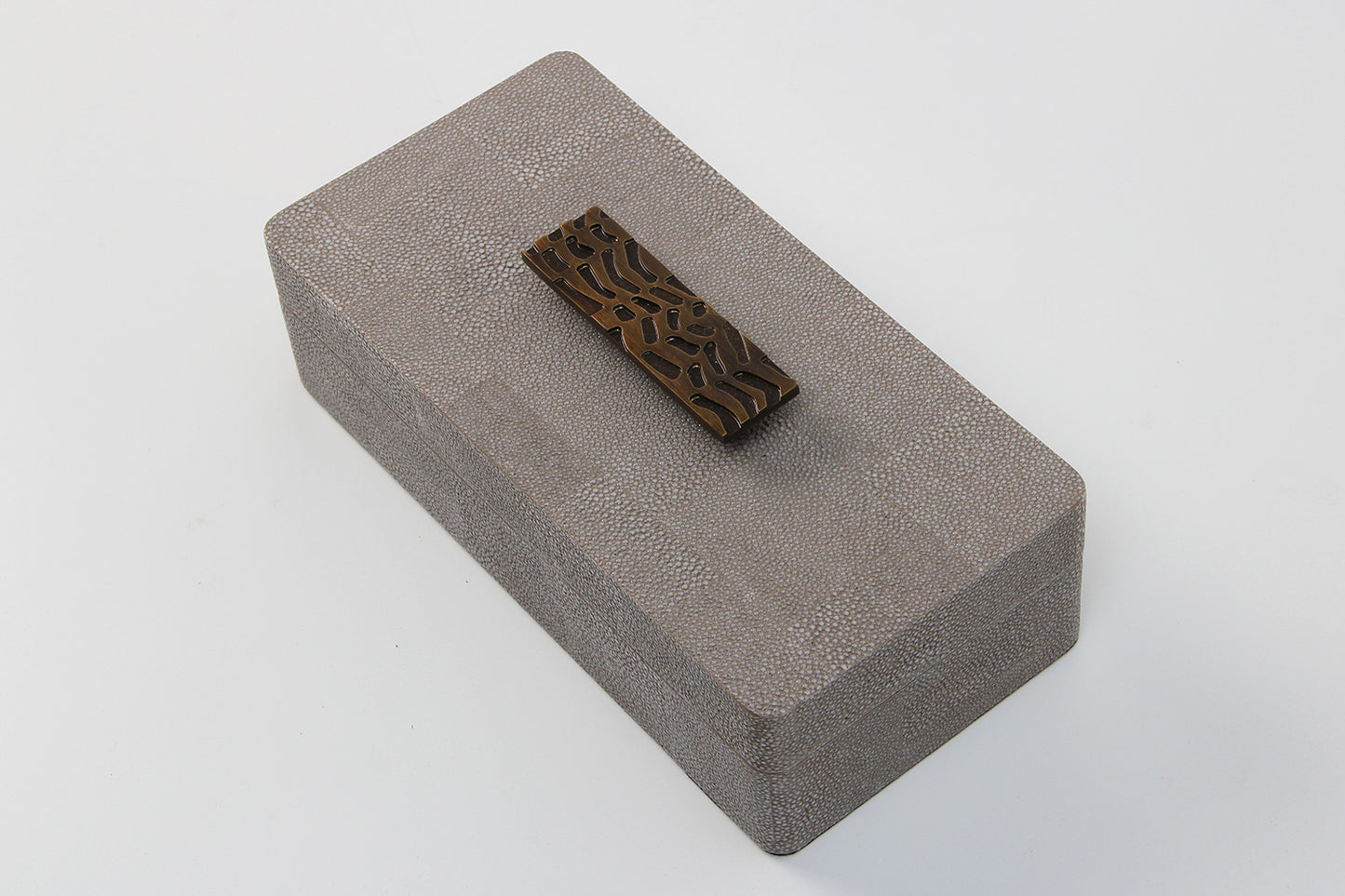 Remote box shagreen jewelry box treasure box