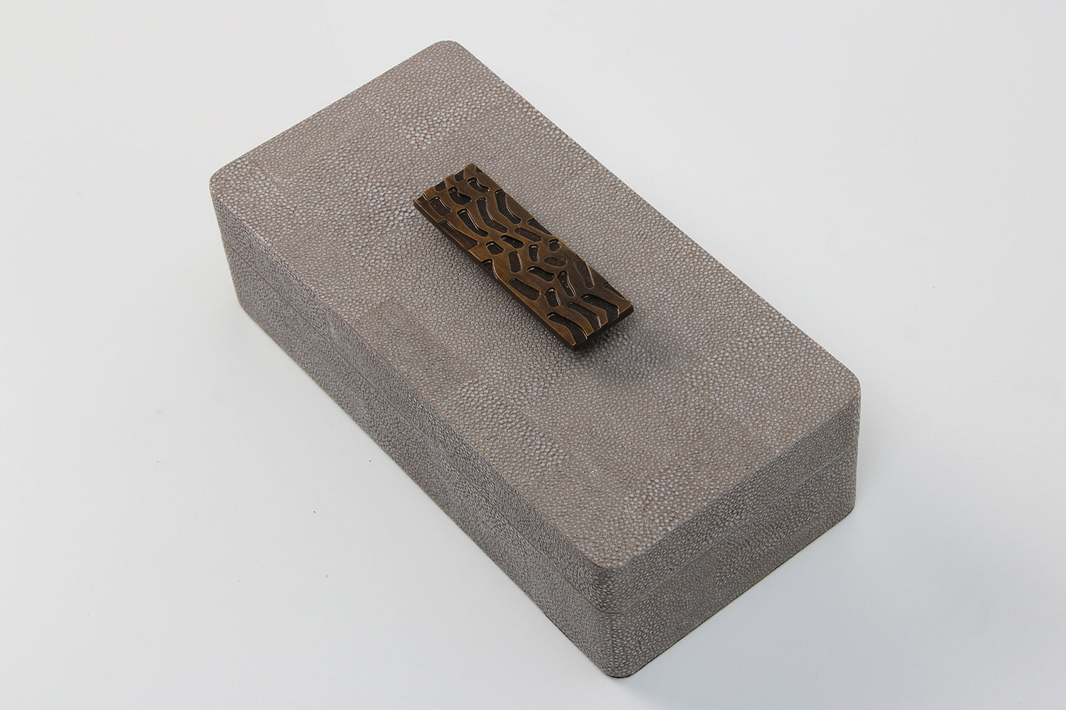 Remote box shagreen jewelry box treasure box