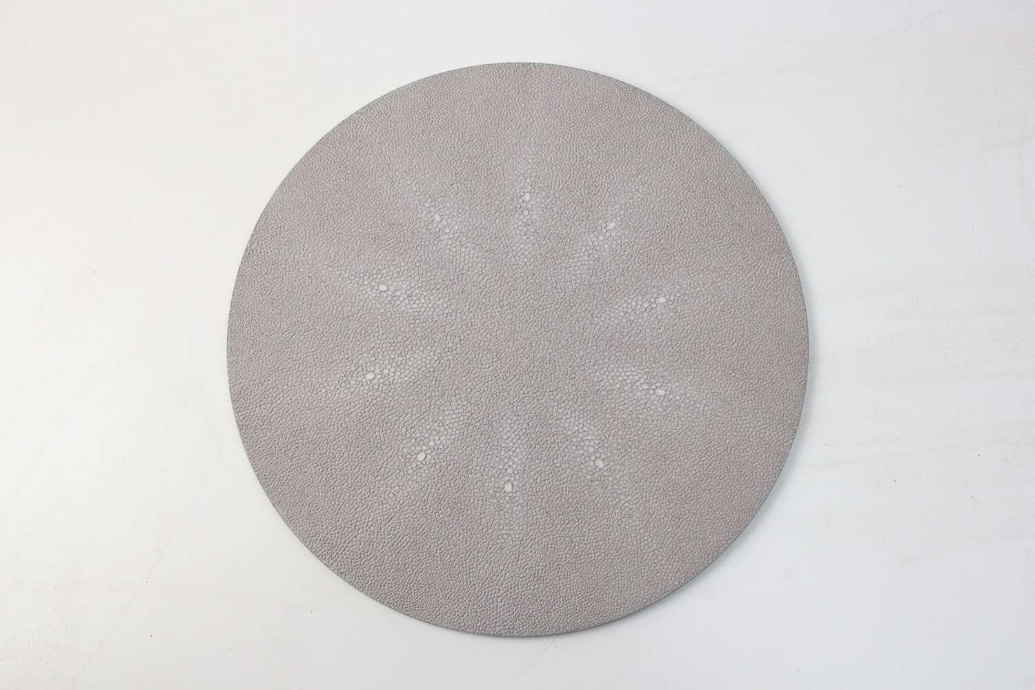 Place mats white shagreen place mats