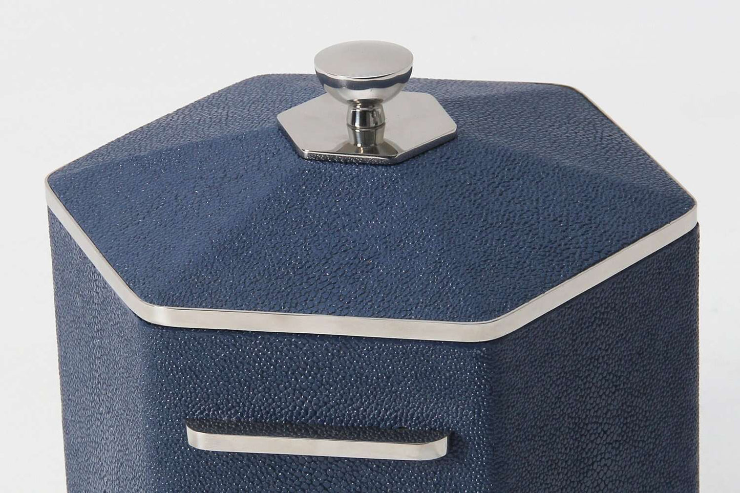 Ice bucket Forwood Design Blue shagreen ice bucket