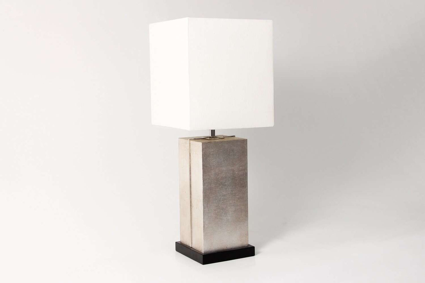 Desk lamp silver linen desk lamp chic desk lamp