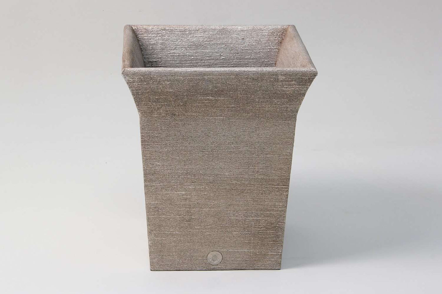 Waste paper bin unique silver silk waste paper bin