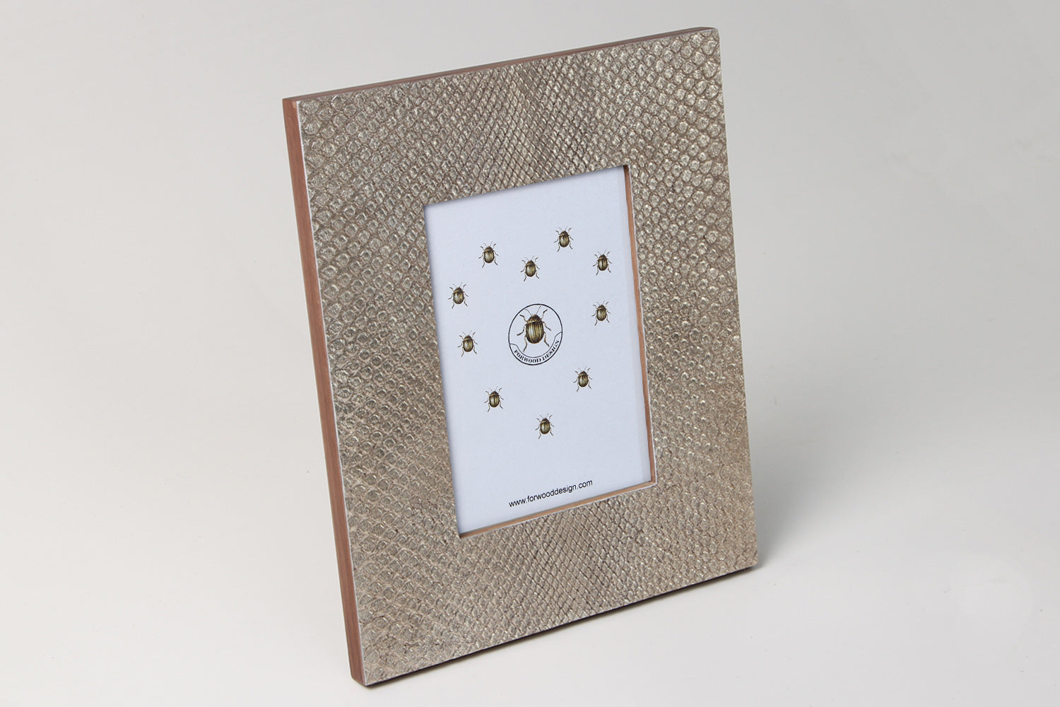 7x5 photo frame Forwood Design Silver Boa 7x5 photo frame