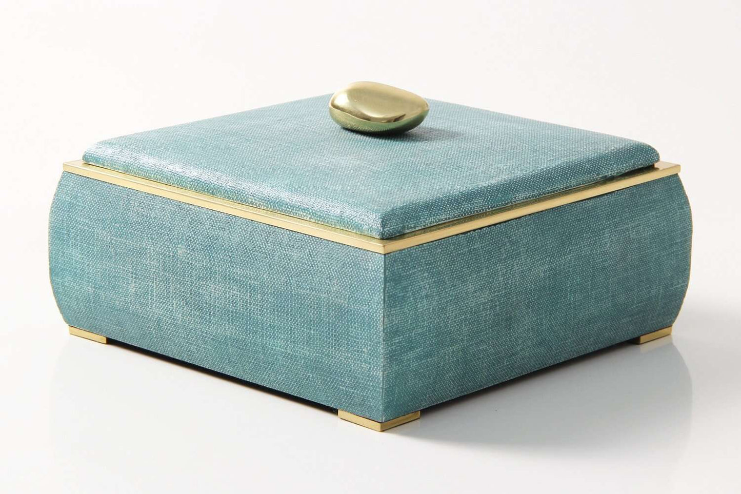 Trinket box jewelry box unique linen box