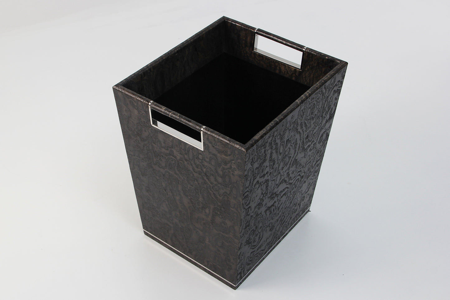 waste paper bin Chic Black waste paper bin