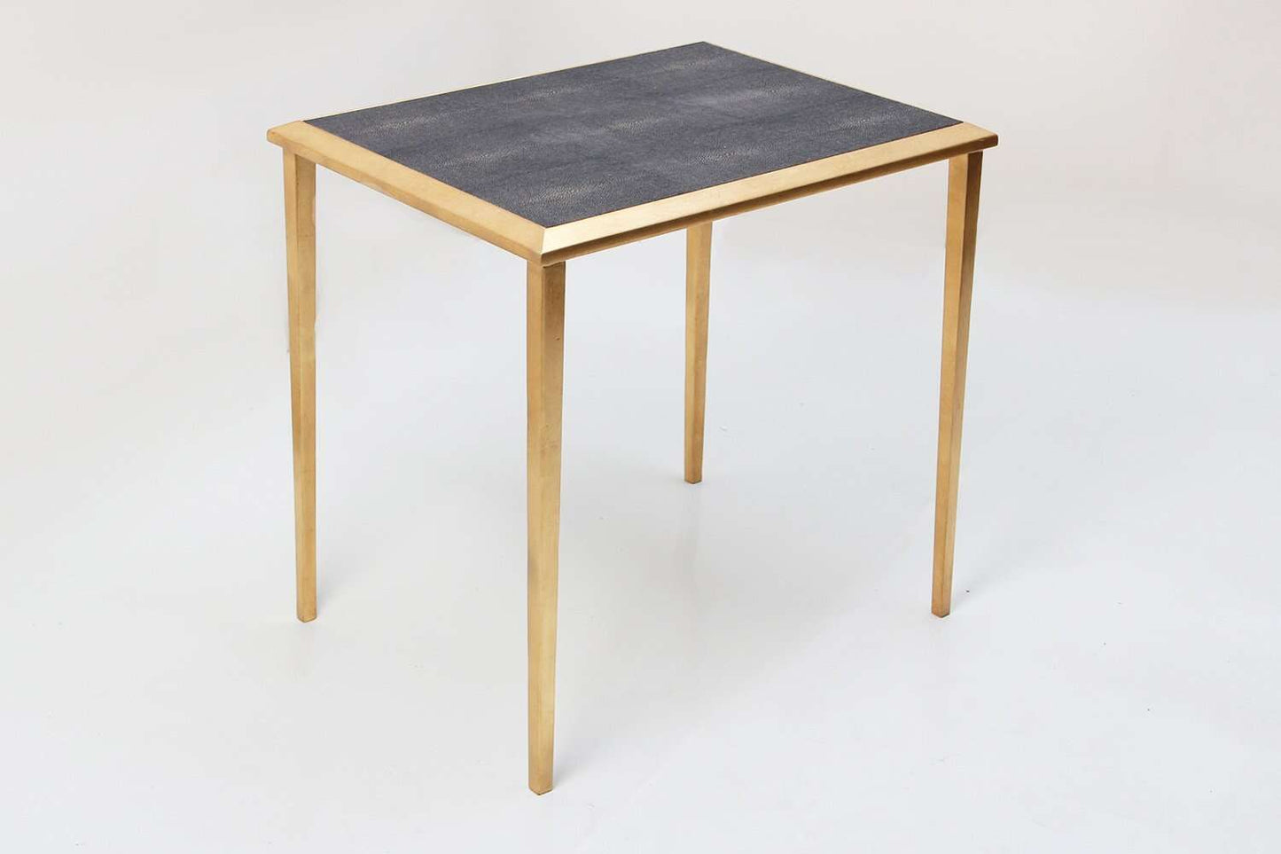 Side table shagreen side table chic side table