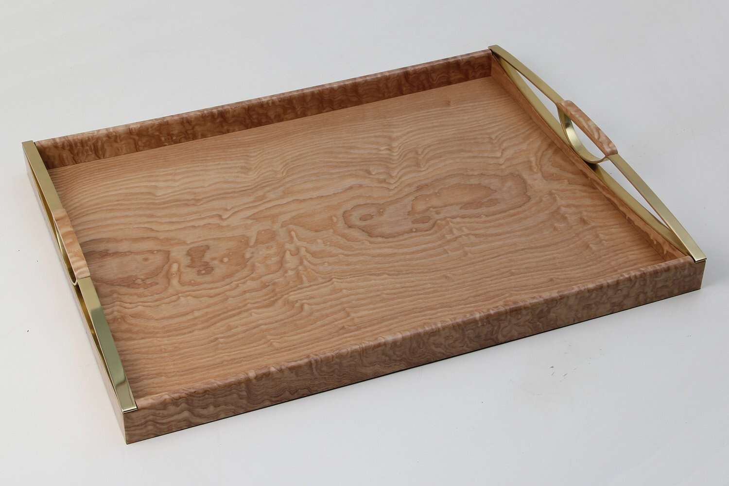 luxe Wooden serving tray Chic wooden serving tray