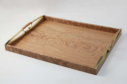 Wooden serving tray 
