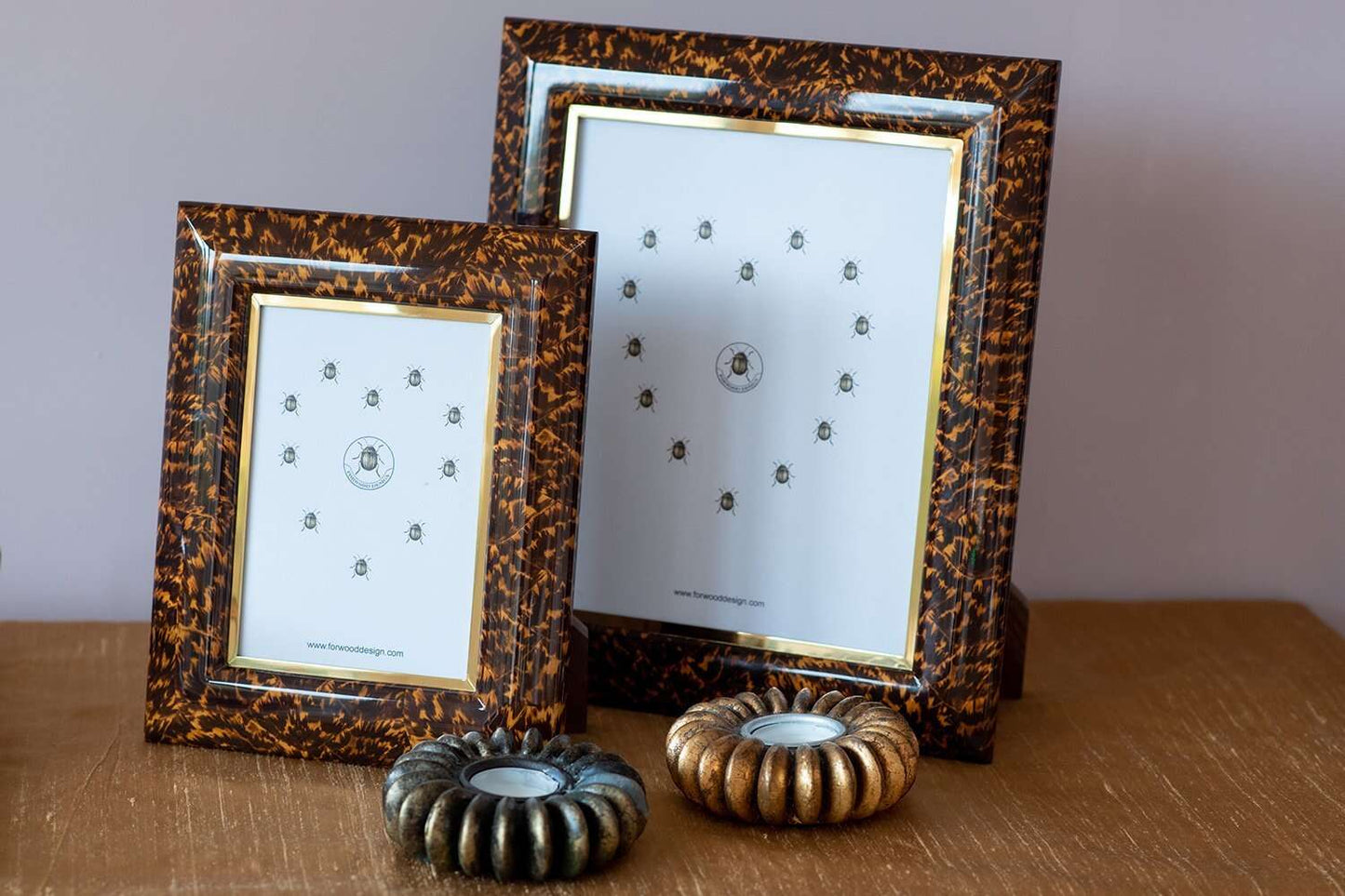 Unique tortoiseshell photo frames luxury birthday Christmas gift present