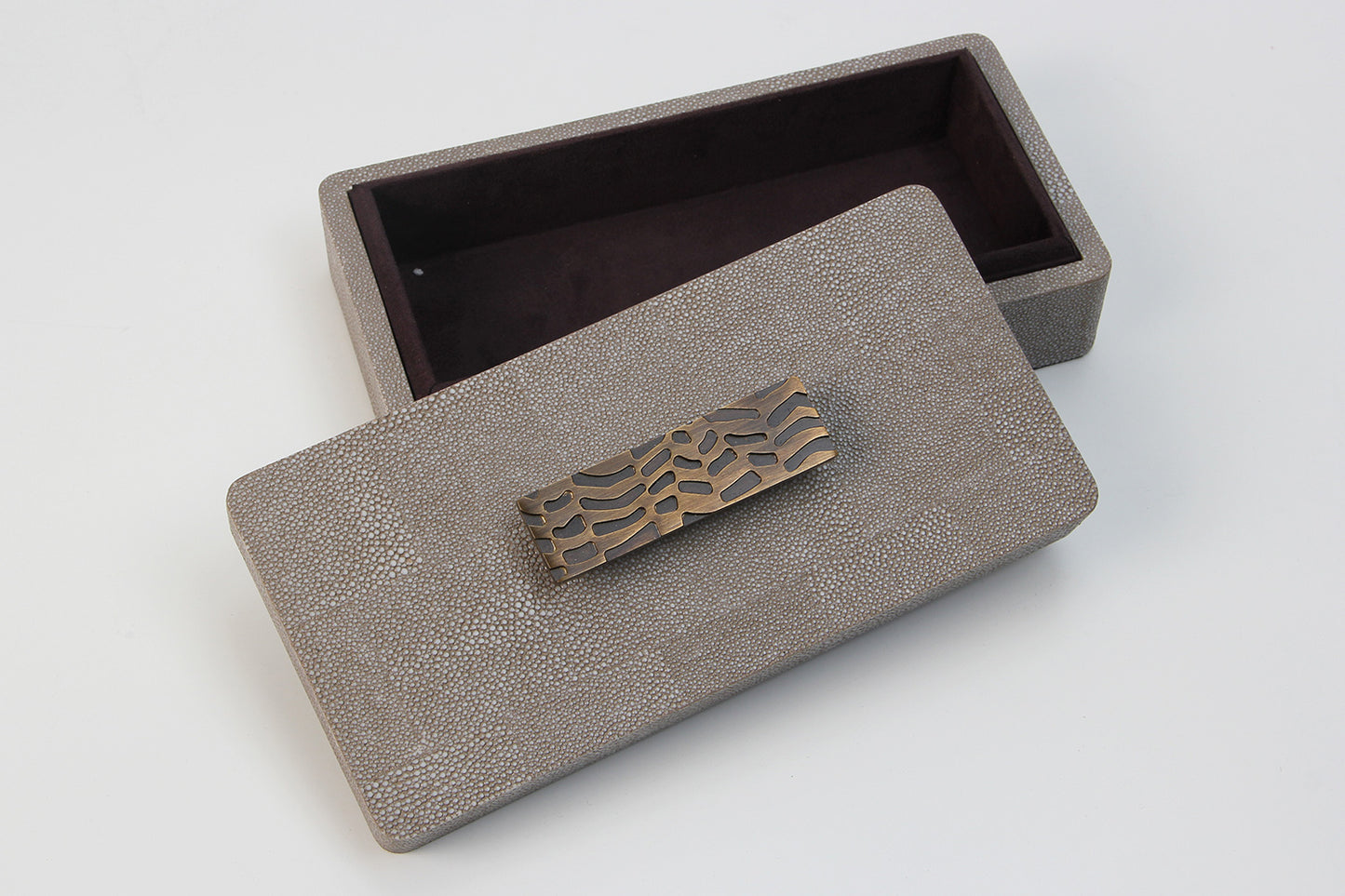 jewelry box treasure box dune shagreen