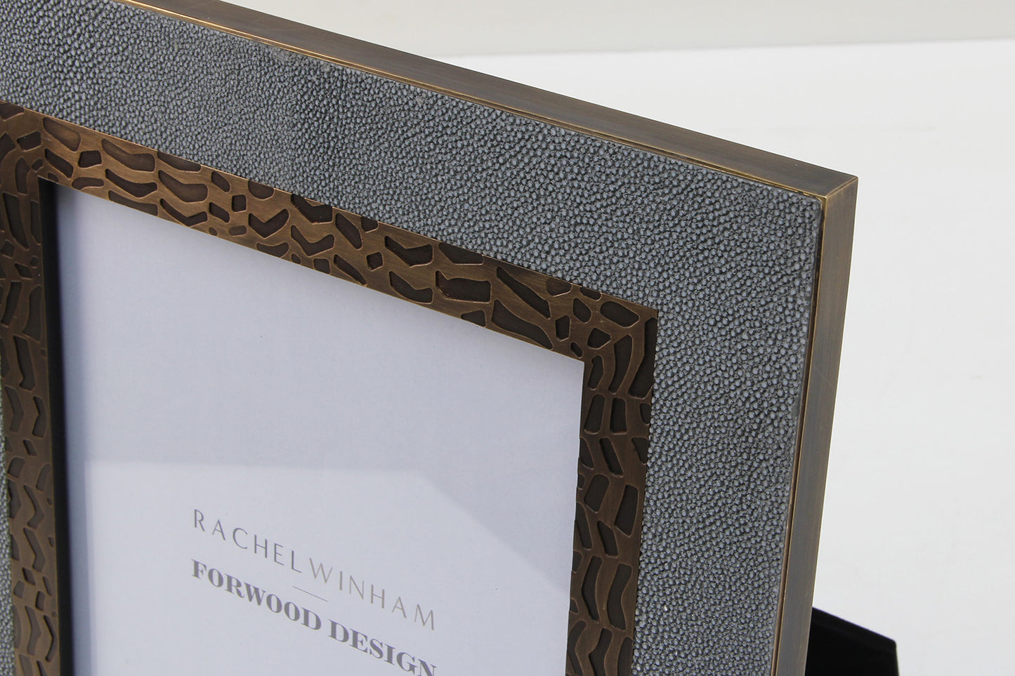 Unique shagreen picture frame
