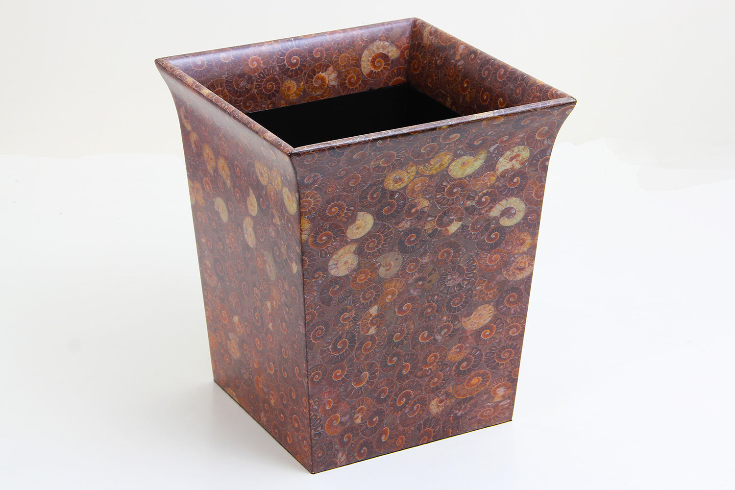 Modern Ammonite Waste Bin trah can