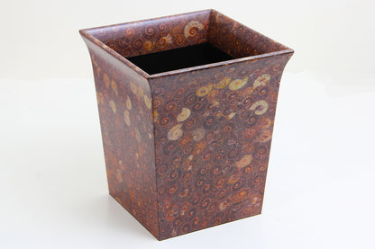 Modern Ammonite Waste Bin trah can