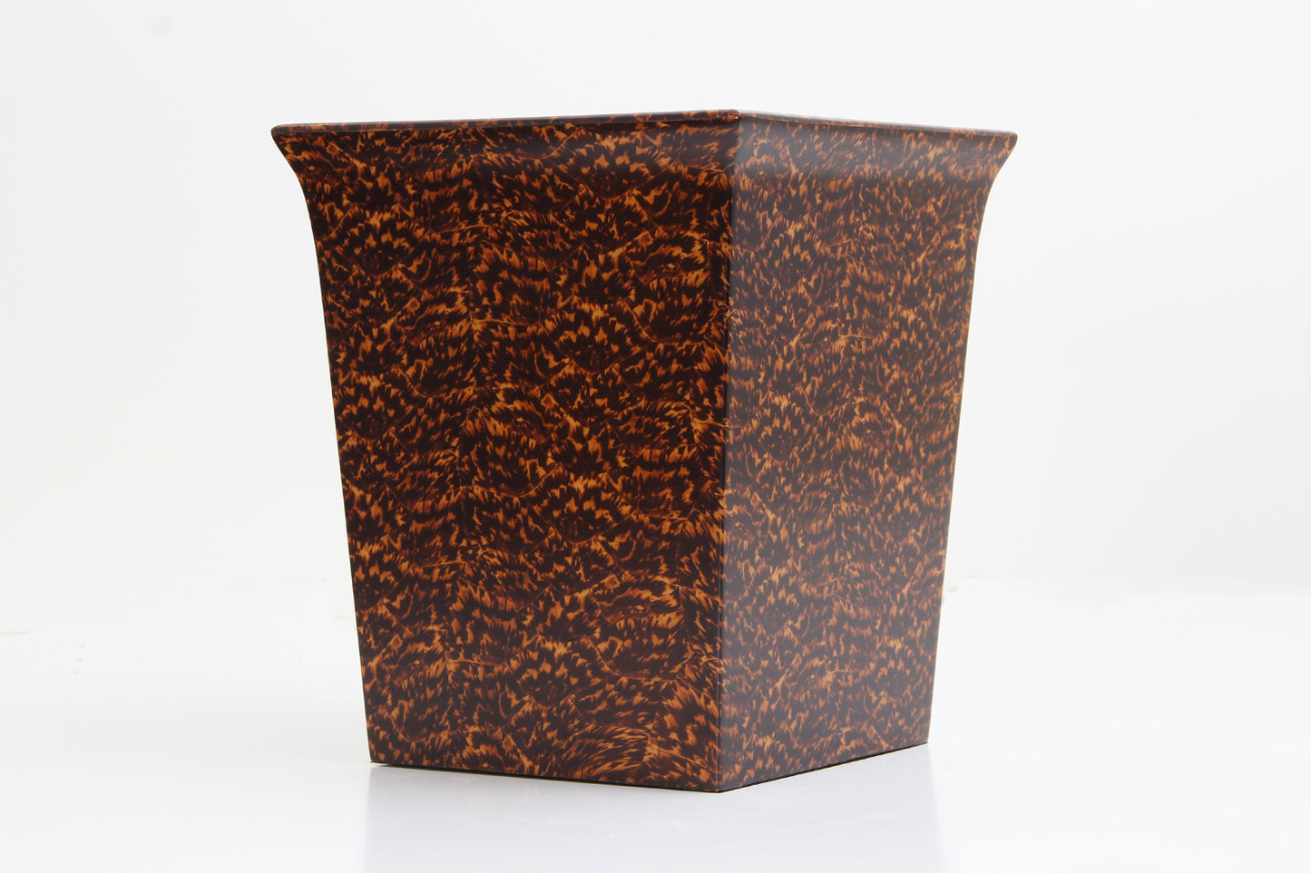 Luxury Tortoise shell Waste Paper Bin
