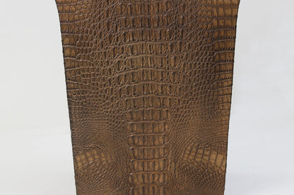 Crocodile texture waste paper bin
