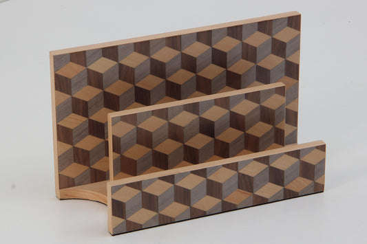 Desk letter rack