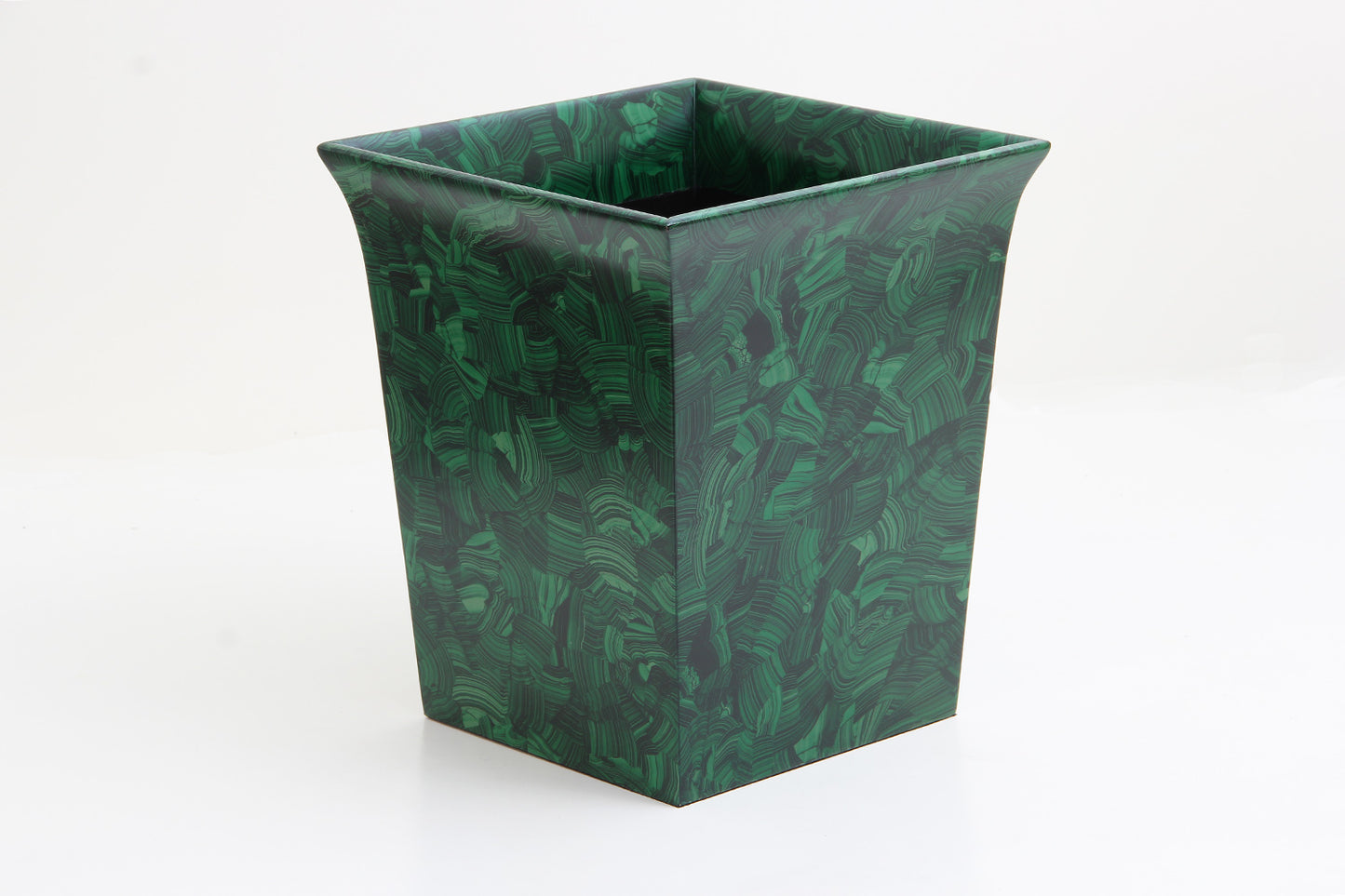 Unique Malachite Waste Paper Bin