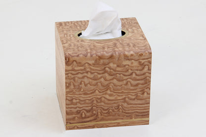 Wooden tissue Box Holder in Tamo Ash
