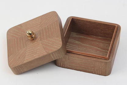 Elegant oak gift present box by Forwood Design