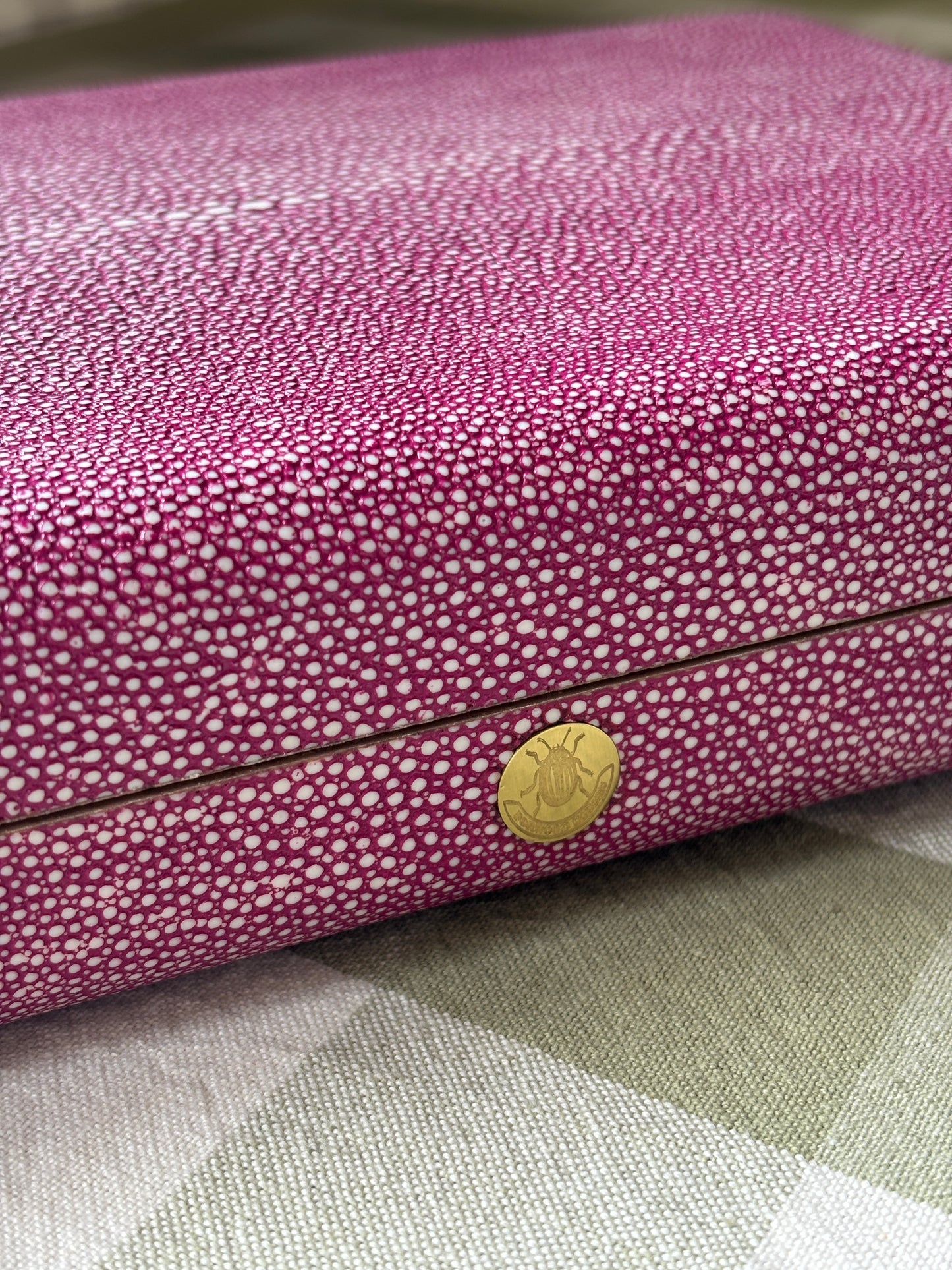 Travel Backgammon Set in Pink